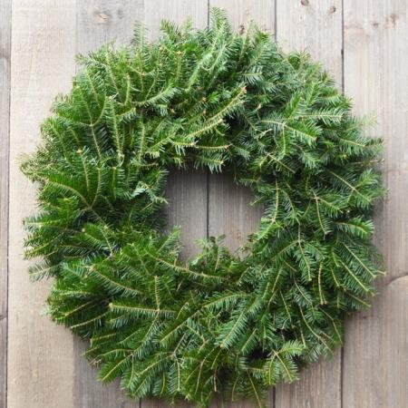 Balsam Wreath 24 inch - (undecorated)